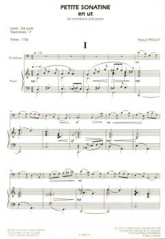 Petite sonatine von Pascal Proust 