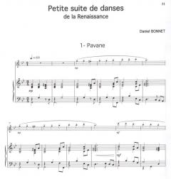 Petite suite de la renaissance von Daniel Bonnet 