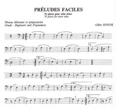 Préludes faciles von Gilles Senon 