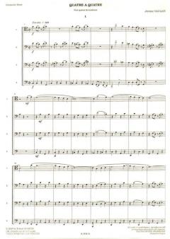 Quatre à quatre von Jérôme Naulais 