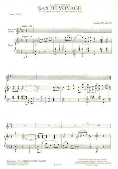 Sax de voyage, soprano ou ténor von Jérôme Naulais 