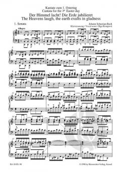 Der Himmel lacht, die Erde jubilieret (J.S. Bach) 