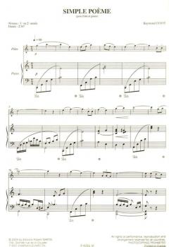 Simple poëme von Raymond Guiot 