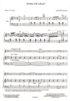 Song of Abaï, alto von Adil Bestybaev 