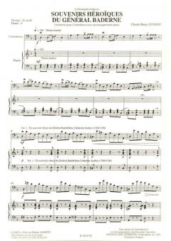 Souvenirs héroïque du général Baderine von Claude-Henry Joubert 