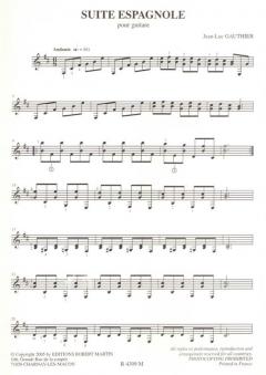 Suite espagnole von Jean-Luc Gauthier 