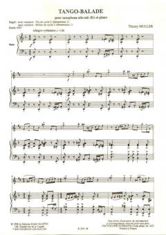 Tango balade von Thierry Muller 