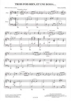 Trois fois rien, et une bossa... von Fabrice Kastel 