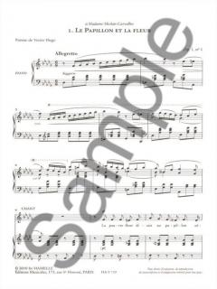 Melodies et Duos von Gabriel Fauré 