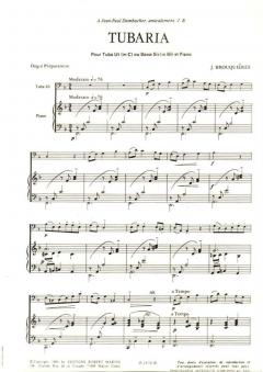 Tubaria, ut ou sib von Jean Brouquières im Alle Noten Shop kaufen