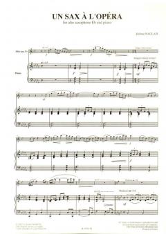 Un sax à l'opéra von Jérôme Naulais 