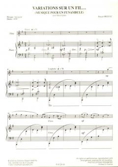 Variations sur un fil von Pascal Proust 