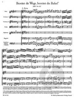 Bereitet die Wege, bereitet die Bahn von Alfred Dürr 