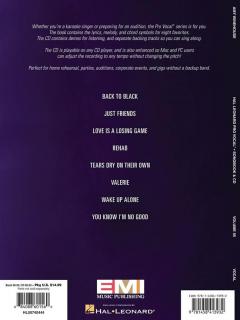 Pro Vocal Vol. 55: Amy Winehouse von Amy Winehouse 