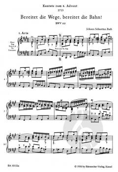 Bereitet die Wege, bereitet die Bahn (J.S. Bach) 