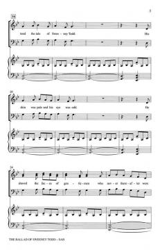 The Ballad Of Sweeney Todd (Stephen Sondheim) 