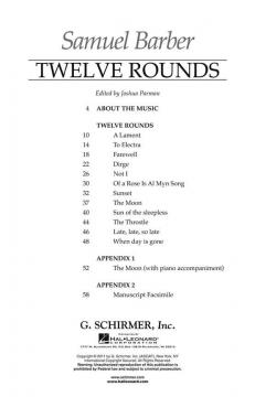 Twelve Rounds (Samuel Barber) 