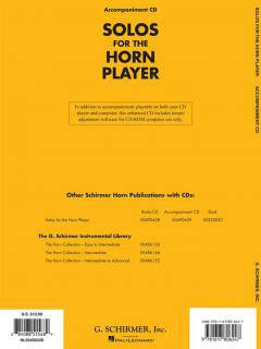 Solos For The Horn Player im Alle Noten Shop kaufen (CD)