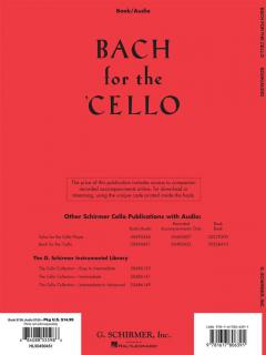 Bach For The Cello von Johann Sebastian Bach im Alle Noten Shop kaufen