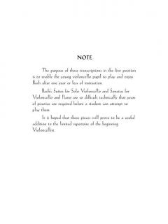 Bach For The Cello von Johann Sebastian Bach im Alle Noten Shop kaufen (CD)