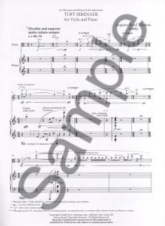 Toft Serenade von Augusta Read Thomas für Viola und Klavier im Alle Noten Shop kaufen