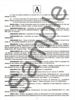 Le Lexique von Alain Bonnard 