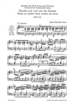 Wachet auf ruft uns die Stimme von Johann Sebastian Bach 