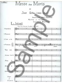 Messe des Morts, Requiem von Gilles 