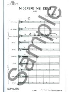Miserere Mei Deus (Jean Baptiste Lully) 