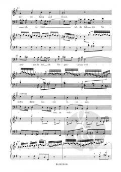 Der Friede sei mit dir von Johann Sebastian Bach (Download) 