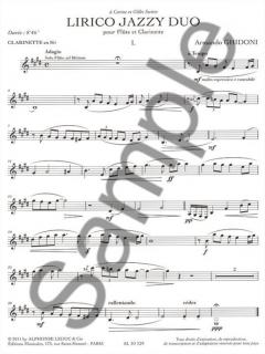 Lirico Jazzy Duo (8'46') pour Flute et Clarinette von Armando Ghidoni für Holzbläser Duo im Alle Noten Shop kaufen