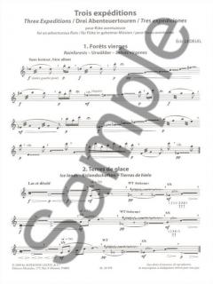 3 Expeditions pour Flute Aventureuse von Eric Ledeuil für Flöte solo im Alle Noten Shop kaufen