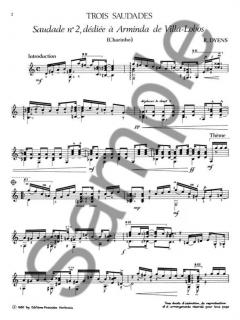 3 Saudades No.2 von Roland Dyens 