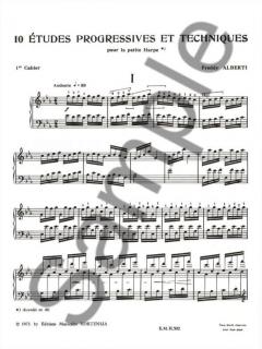 10 Etudes Progressives et Techniques 