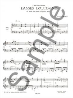 Danses d'automne von Bernard Andres 