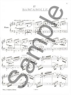 6 Barcarolles et 5 Impromptus von Gabriel Fauré 