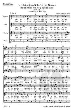 Er rufet seinen Schafen mit Namen (Alfred Dürr) 