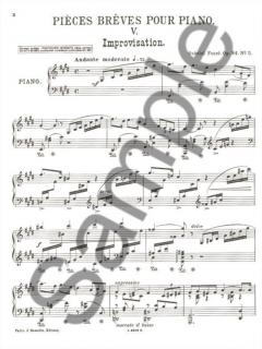 Pieces Breves Op. 84 No. 5 von Gabriel Fauré 