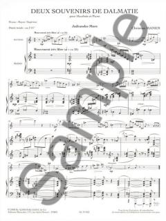 2 Souvenirs de Dalmatie von Manen 