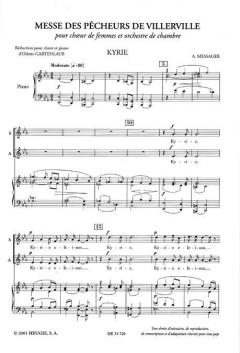 Messe des Pecheurs de Villerville von Gabriel Fauré 
