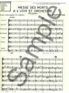 Messe des Morts, en sol mineur von Marc-Antoine Charpentier 