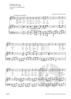 Vollendung / Die Erde von Franz Schubert 