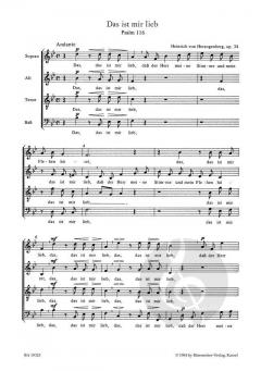 Das ist mir lieb (Psalm 116) op. 34 