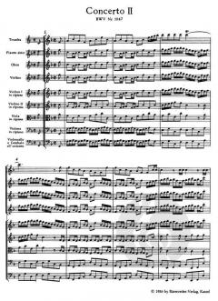 Brandenburgisches Konzert Nr. 2 BWV 1047 (J.S. Bach) 