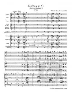 Sinfonie Nr.41 KV 551 von Wolfgang Amadeus Mozart 