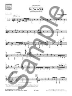 Talon Agile von Claude Georgel 