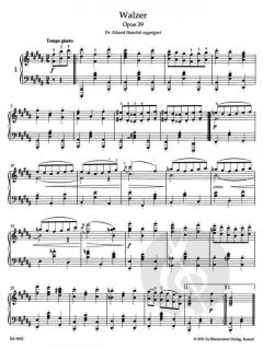 Walzer op. 39 von Johannes Brahms 