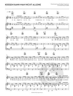 Küssen kann man nicht alleine von Max Raabe 