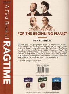 A First Book Of Ragtime For The Beginning Pianist 