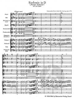 Sinfonie Nr.31 KV 297(300a) von Wolfgang Amadeus Mozart 